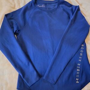 Under Armour Blue Long Sleeve Shirt